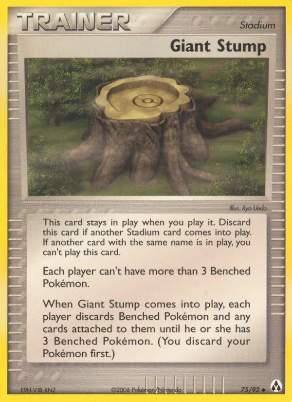 Giant Stump — Legend Maker 75