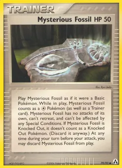 Mysterious Fossil — Legend Maker 79