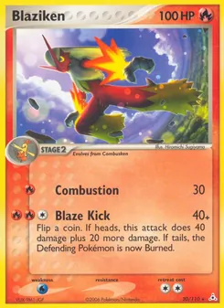 Blaziken — Holon Phantoms 20