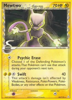 Mewtwo δ — Holon Phantoms 24