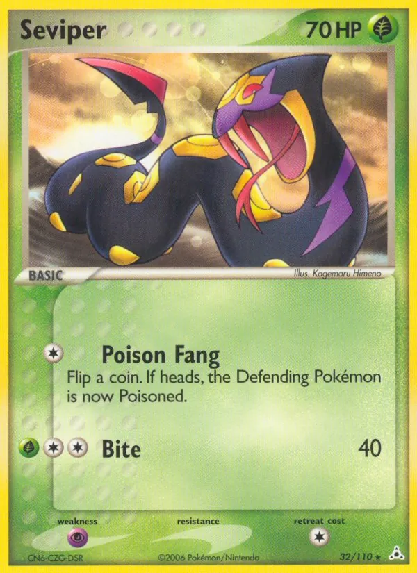 Seviper — Holon Phantoms 32