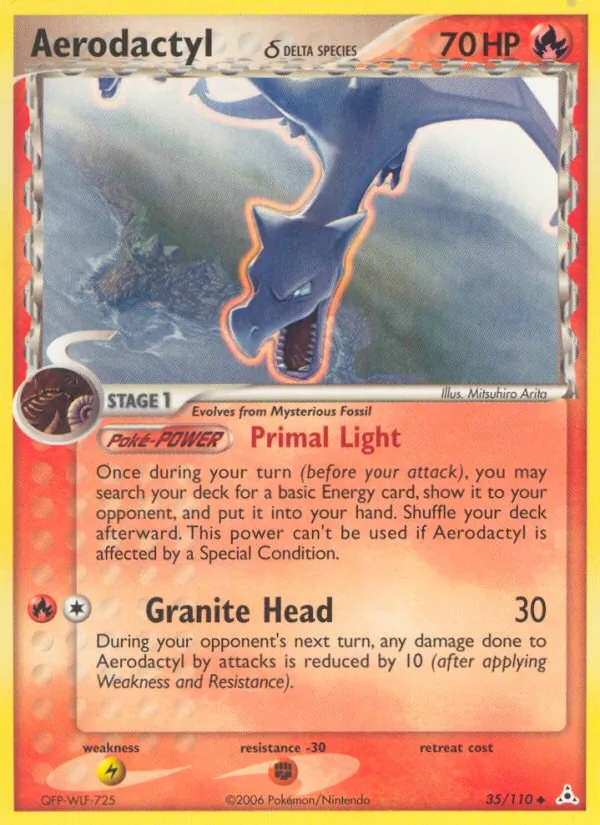Aerodactyl δ — Holon Phantoms 35