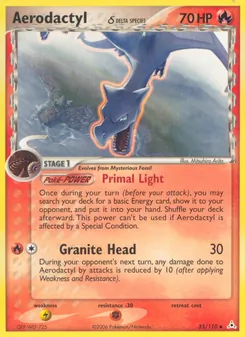 Aerodactyl δ — Holon Phantoms 35