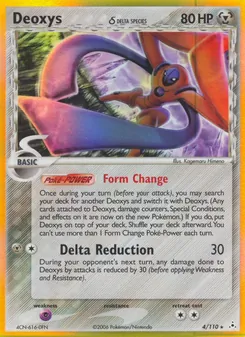 Deoxys δ — Holon Phantoms 4