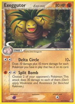 Exeggutor δ — Holon Phantoms 41