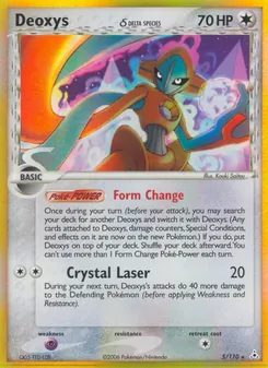 Deoxys δ — Holon Phantoms 5