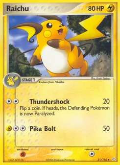 Raichu — Holon Phantoms 51