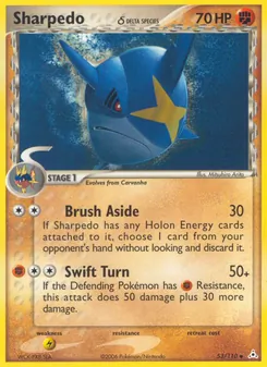 Sharpedo δ — Holon Phantoms 53