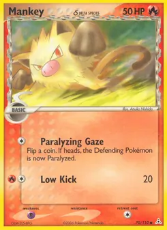 Mankey δ — Holon Phantoms 70