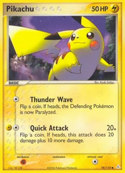 Pikachu — Holon Phantoms 78