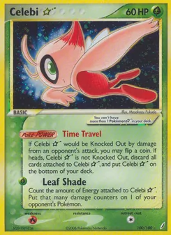 Celebi ☆ — Crystal Guardians 100