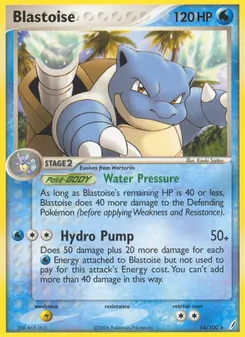 Blastoise — Crystal Guardians 14