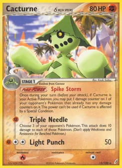 Cacturne δ — Crystal Guardians 15