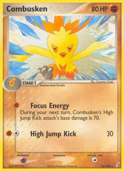 Combusken — Crystal Guardians 16