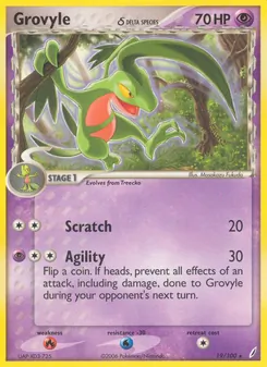 Grovyle δ — Crystal Guardians 19