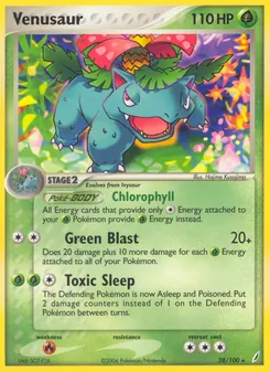 Venusaur — Crystal Guardians 28