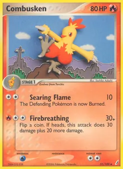 Combusken — Crystal Guardians 31