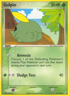 Gulpin — Crystal Guardians 33