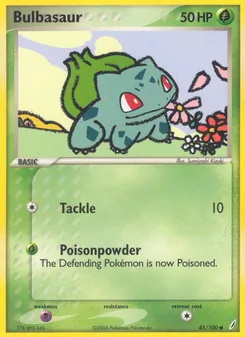 Bulbasaur — Crystal Guardians 45