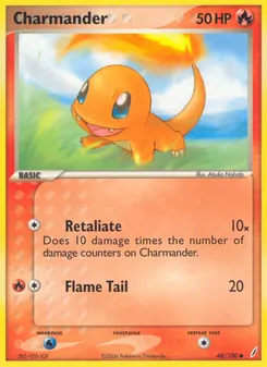 Charmander — Crystal Guardians 48