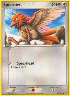 Spearow — Crystal Guardians 61