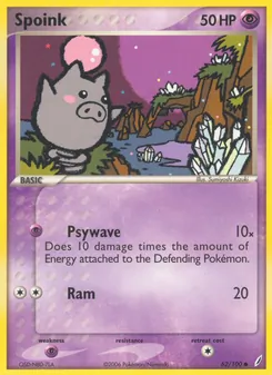 Spoink — Crystal Guardians 62