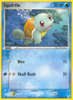 Squirtle — Crystal Guardians 63