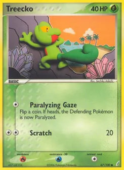 Treecko — Crystal Guardians 67