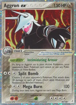 Aggron ex — Crystal Guardians 89