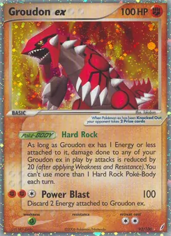 Groudon ex — Crystal Guardians 93