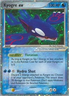 Kyogre ex — Crystal Guardians 95