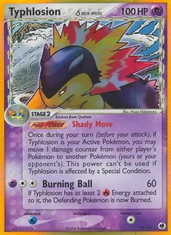 Typhlosion δ — Dragon Frontiers 12