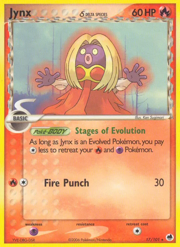 Jynx δ — Dragon Frontiers 17