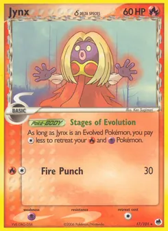 Jynx δ — Dragon Frontiers 17