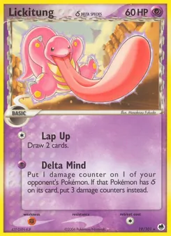 Lickitung δ — Dragon Frontiers 19