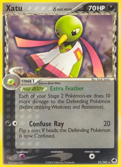 Xatu δ — Dragon Frontiers 25