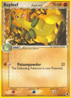 Bayleef δ — Dragon Frontiers 26