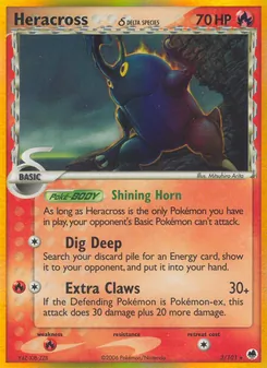 Heracross δ — Dragon Frontiers 3