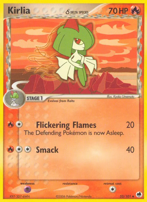 Kirlia δ — Dragon Frontiers 33