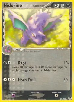 Nidorino δ — Dragon Frontiers 35