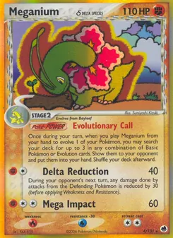 Meganium δ — Dragon Frontiers 4