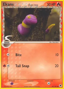 Ekans δ — Dragon Frontiers 47