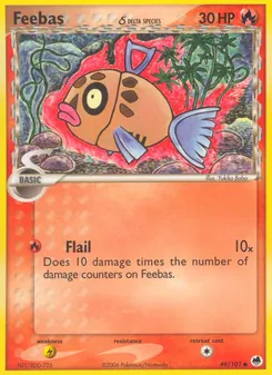Feebas δ — Dragon Frontiers 49
