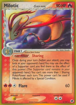 Milotic δ — Dragon Frontiers 5