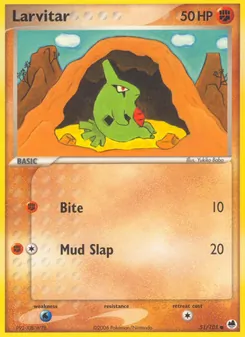 Larvitar — Dragon Frontiers 51