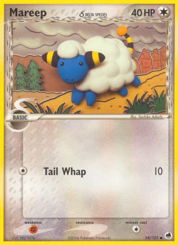 Mareep δ — Dragon Frontiers 54