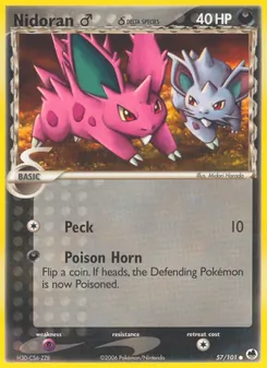 Nidoran♂ δ — Dragon Frontiers 57