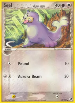 Seel δ — Dragon Frontiers 62
