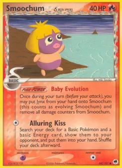 Smoochum δ — Dragon Frontiers 64