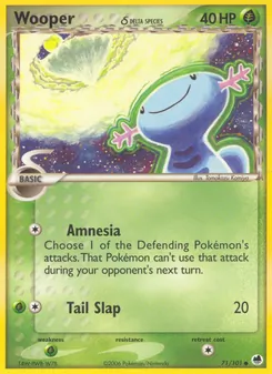 Wooper δ — Dragon Frontiers 71